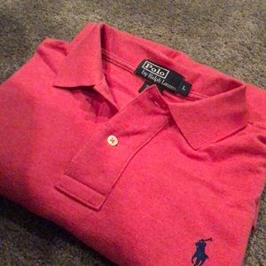 Coral/pink Ralph Lauren Polo